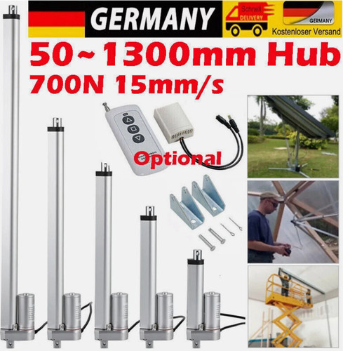 12v 700n 50mm 1000mm elettrico - 700n, 50mm-1000mm