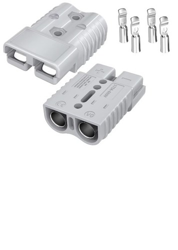Connettore grigio 50a bipolare - connettore,
